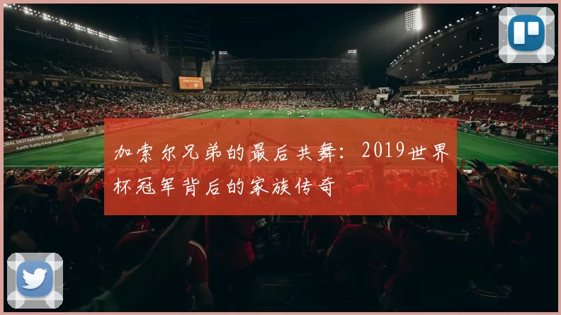 加索尔兄弟的最后共舞:2019世界杯冠军背后的家族传奇
