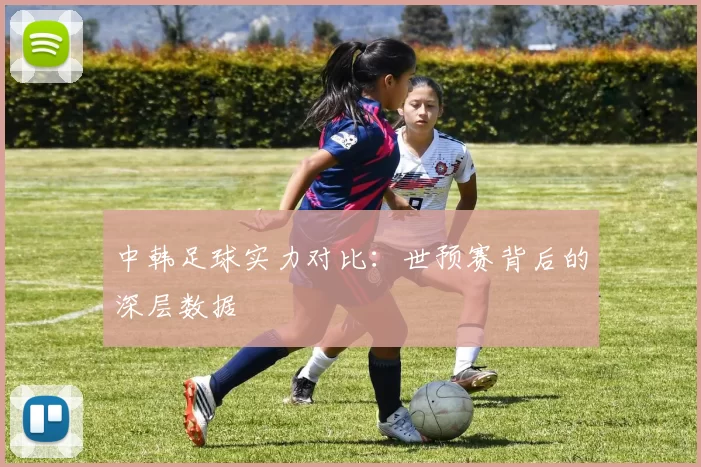 中韩足球实力对比：世预赛背后的深层数据
