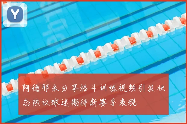 阿德耶米分享格斗训练视频引发状态热议球迷期待新赛季表现