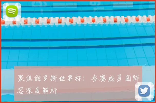 聚焦俄罗斯世界杯：参赛成员国阵容深度解析